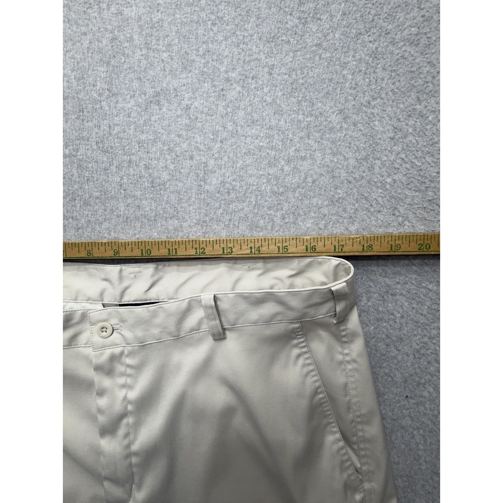Nike Golf Pants Mens 36x30 Beige Dri-FIT Stretch Chino‎ Khakis Golf Performance - Picture 5 of 10